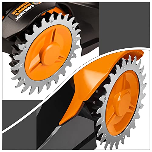 Picos para robot cortacésped, mejora de tracción para Worx S/M Tamaño de rueda 205 mm 12 x Tornillos de acero inoxidable Mejora de tracción para robot cortacésped