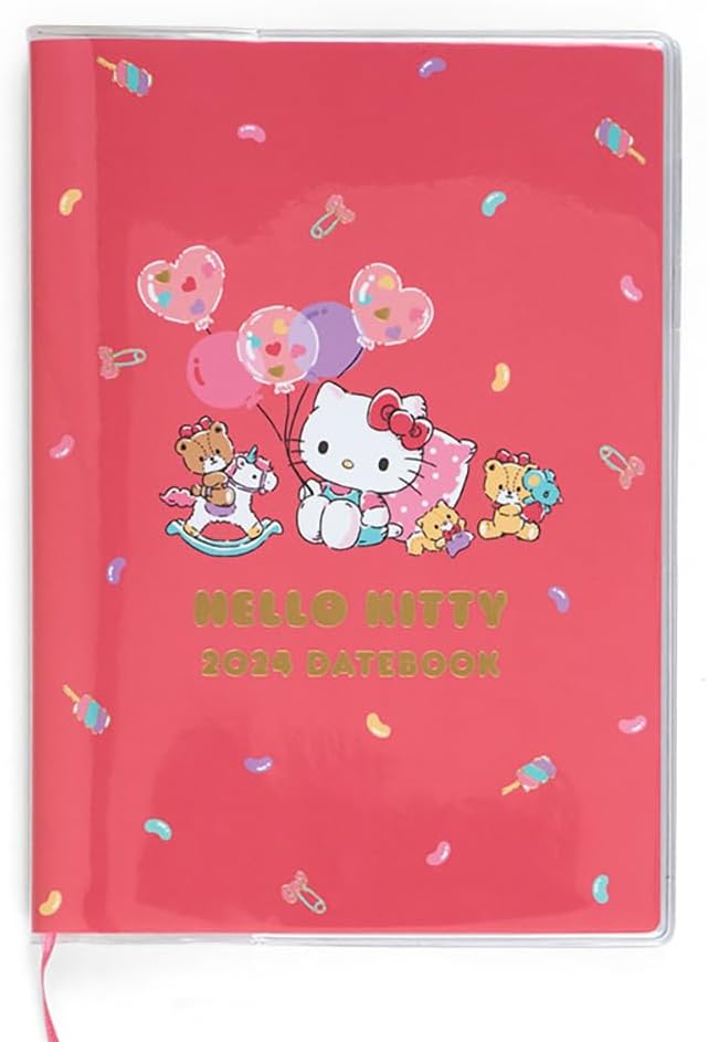 Sanrio 703168 Hello Kitty B6 Date Book 2024