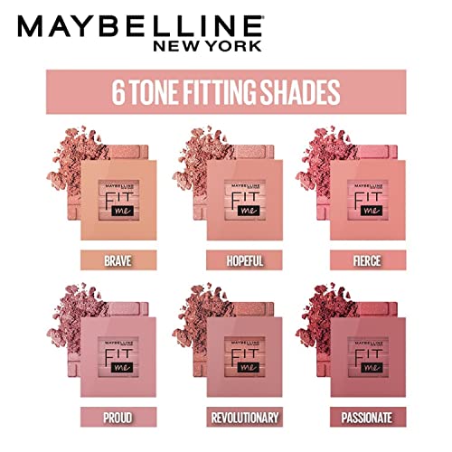 Image of Maybelline Fit Me Blush | Wine | Lightweight | Blendable | Long-lasting