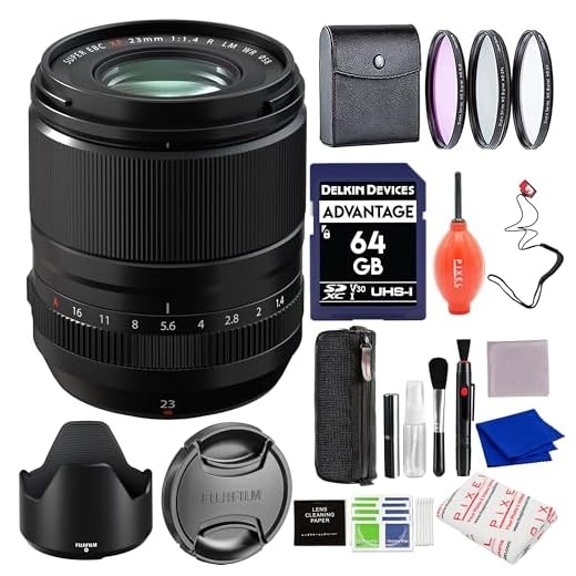 FUJIFILM XF 23mm f/1.4 R Lens Bundle