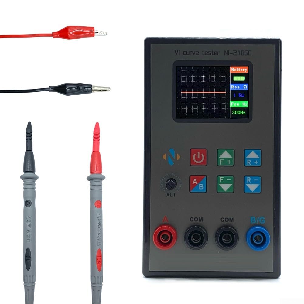 VI Curve Tester, Dual-Channel Schermo Colore Analizzatore Caratteristica Analyser, Tester di guasto per il rilevamento di circuiti elettronici