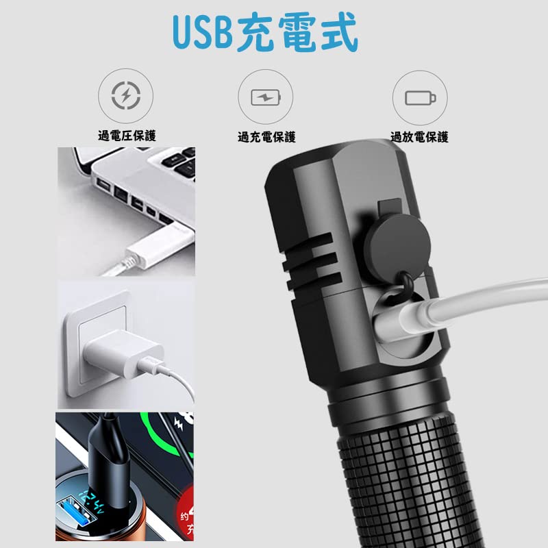 Amazon.co.jp: 懐中電灯 LED ハンディライト 高輝度 ミニライト