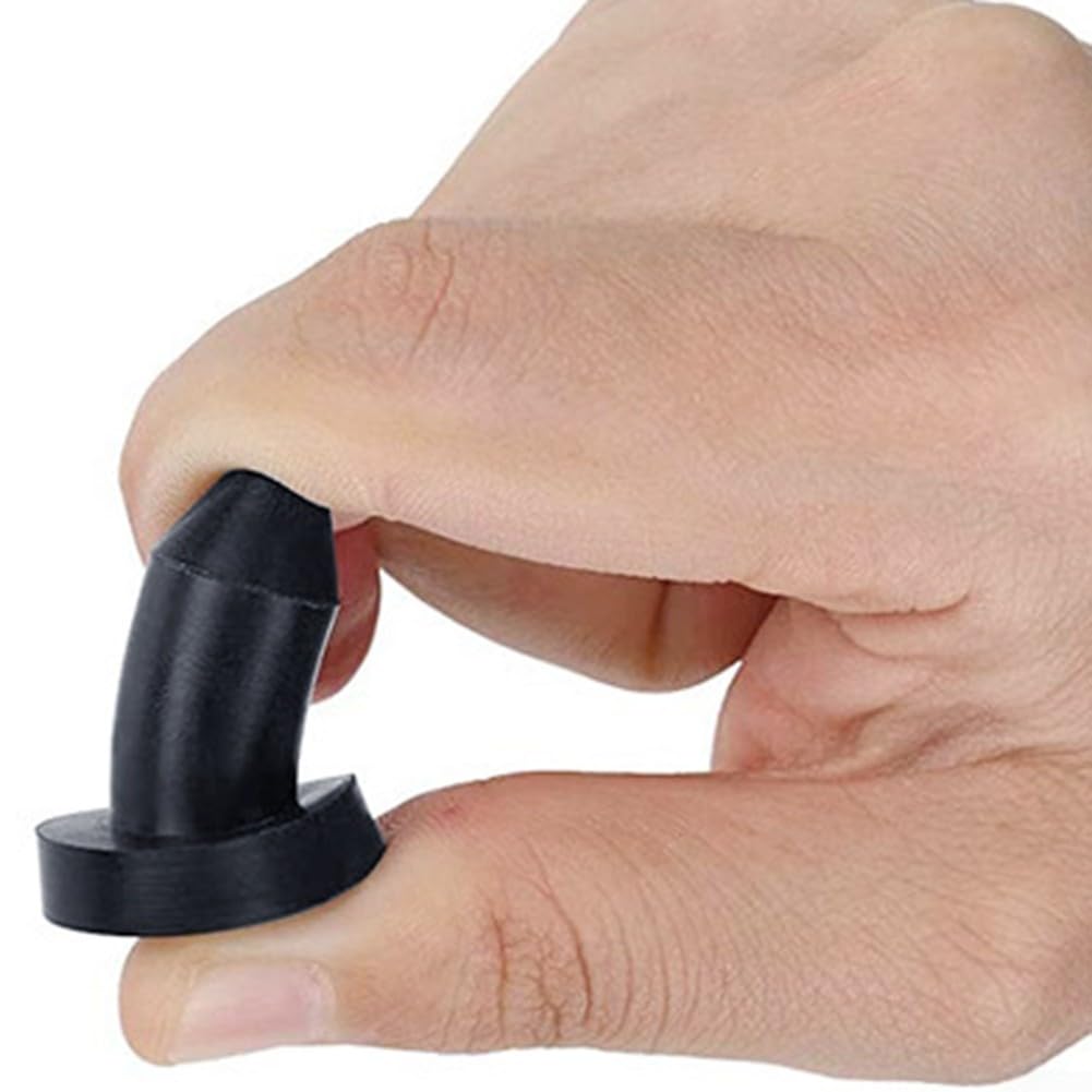 Eawfgtuw Paquete de 2 tapones de goma para agujeros de drenaje para barco de pesca en canoa, pieza de repuesto, sello de cubierta de agujero negro, 31 x 22 mm de diámetro, 12 mm