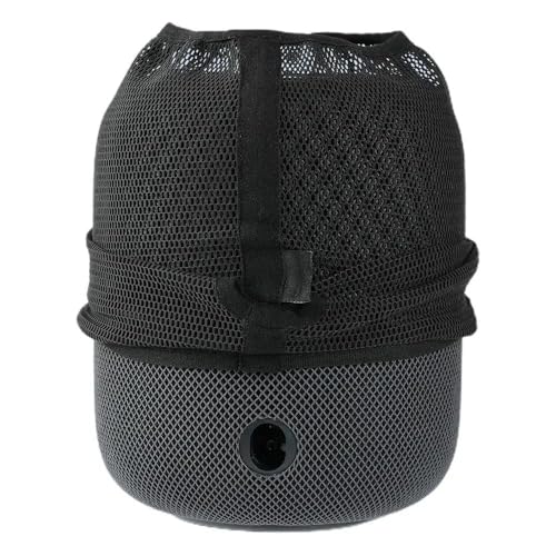Dust Cover for Homepod 2,Mesh Speaker Cloth with Charging Hole,Protective Skin Sleeve for Smart Mini Audio,Speaker Storage Bag Accessories (Black)