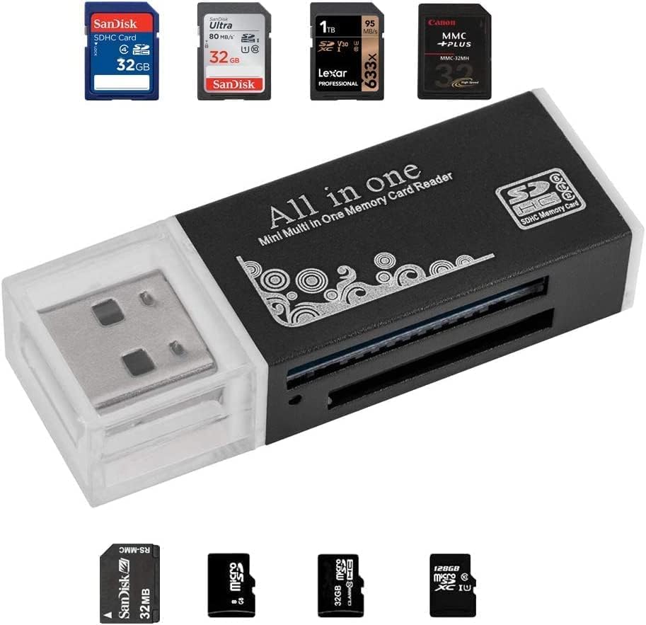 Miniatura 7 de Kit de vlogging para cámara de entrada de 16 megapíxeles con trípode flexible, lector de tarjetas SD, 4 pilas AAA y cargador, soporte para tarjeta