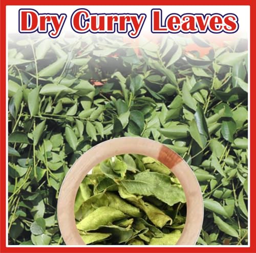 Image of JOrganics Curry Leaves | Dried Curry Leaves | Murrya koenigii | Dry Kadi Patta | Curry Leaf | Karuvepillai | Kadi Patta | Pack Of 50 g