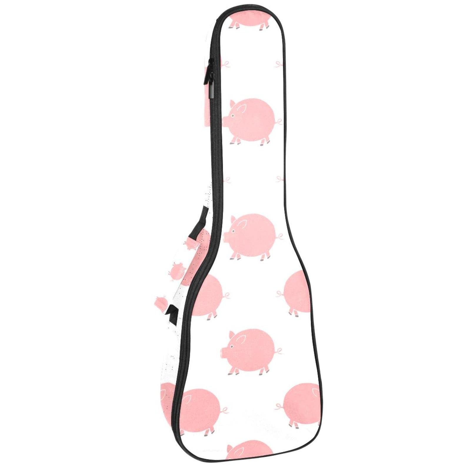 23 Inch Ukulele Soft Case Rugzak Waterdichte Oxford Doek met Clear