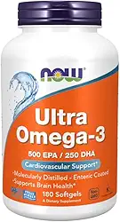 Agora Alimentos - Ultra Omega-3 500 EPA / 250 DHA - 180 Softgels