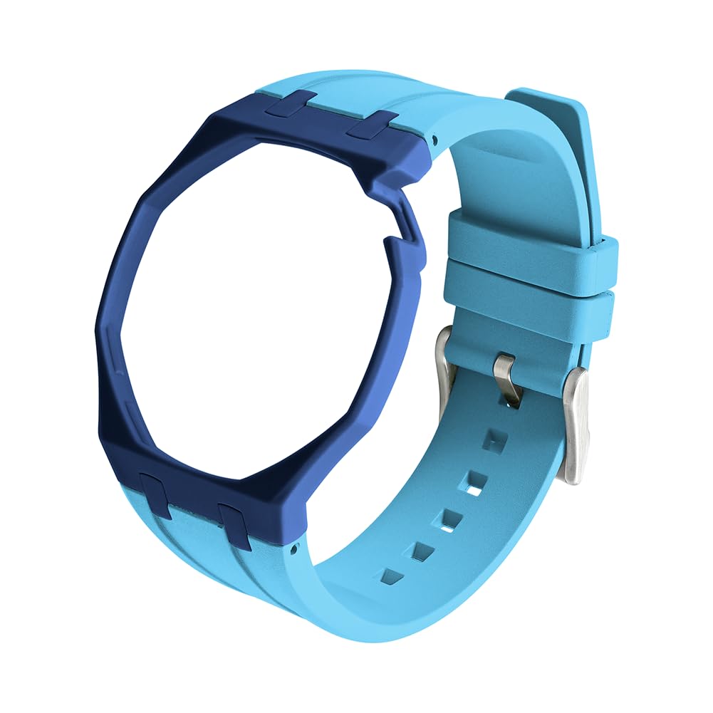 Bioceramic Gumowa obudowa i pasek do zegarka AP x Swatch Royal Pop - zamieniając zegarek kieszonkowy w zegarek na rękę