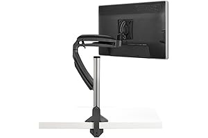 Kontour K1C Dynamic Column Mount for 10-30 Inch Screen Size Monitor in Black (Model: K1C120B)