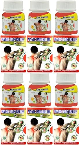 MAGIC PAIN RELIEF 30 CAPSULES (Pack of 12)