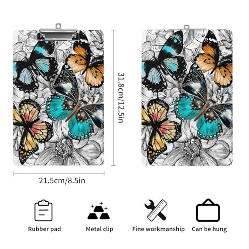 Planchette à pince papillon A4 pour optimiser vos notes de bureau