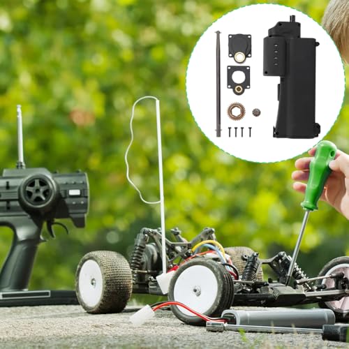 Tiiyee RC Handheld Power Starter, reemplazo de cubierta de taladro para motor HSP 540 1/10, control remoto portátil eléctrico miniatura 6