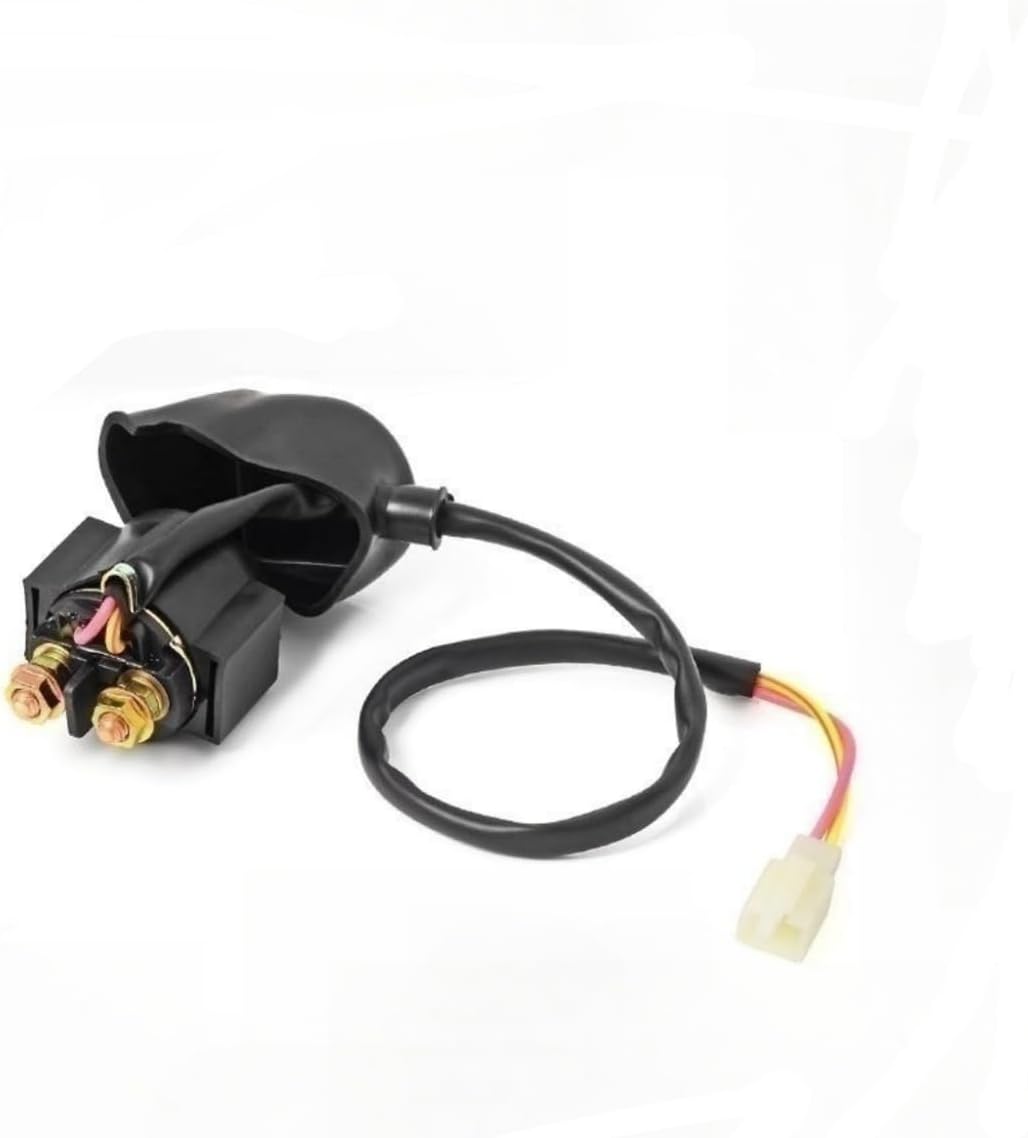 Ignition Coil Kit with 5 Pin AC CDI Box Voltage Regulator Rectifier Solenoid Relay & Spark Plug for Kazuma Meerkat 50cc Falcon 70cc 90cc 110cc Taotao Roketa Coolster 110CC ATV 3050B
