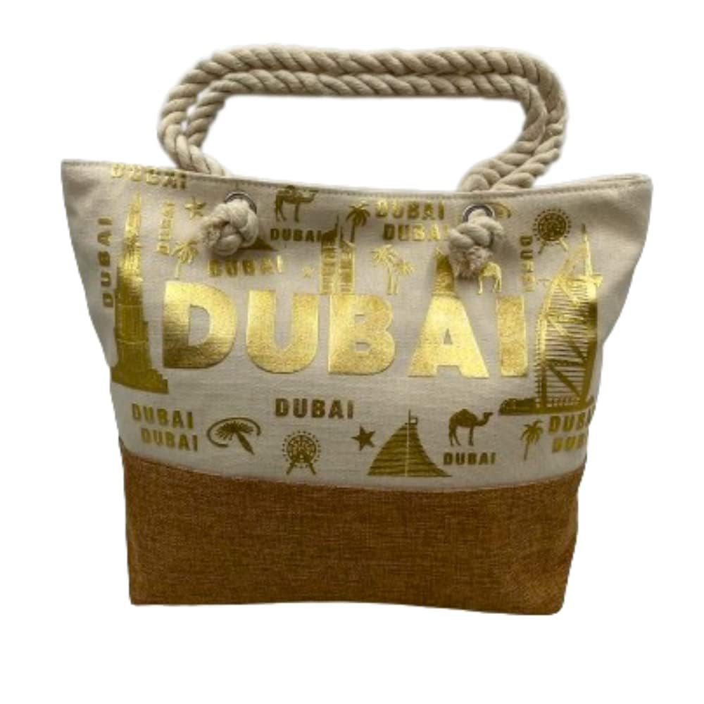 VIWO Dubai Souvenir Handbag for Women. Stylish Shopper Bag, from Dubai