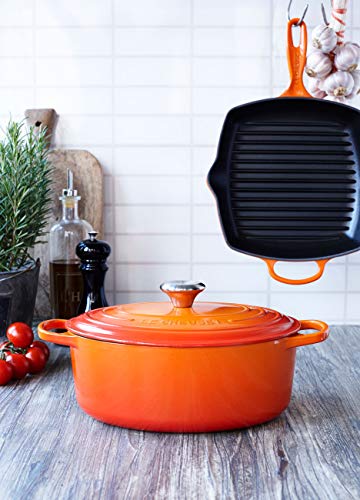 Le Creuset Signature Gusseisen Grillpfanne