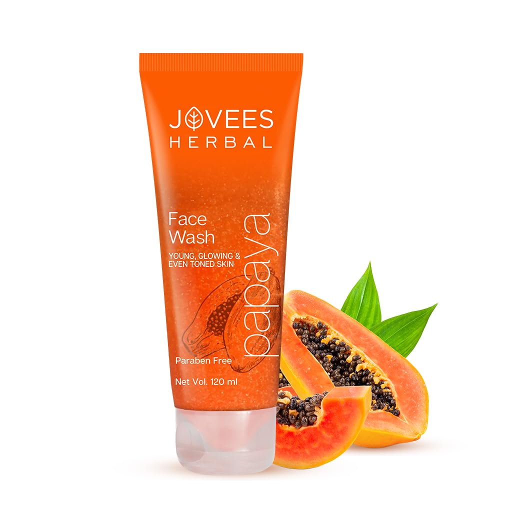 JoveesFace Wash, Papaya, 120ml