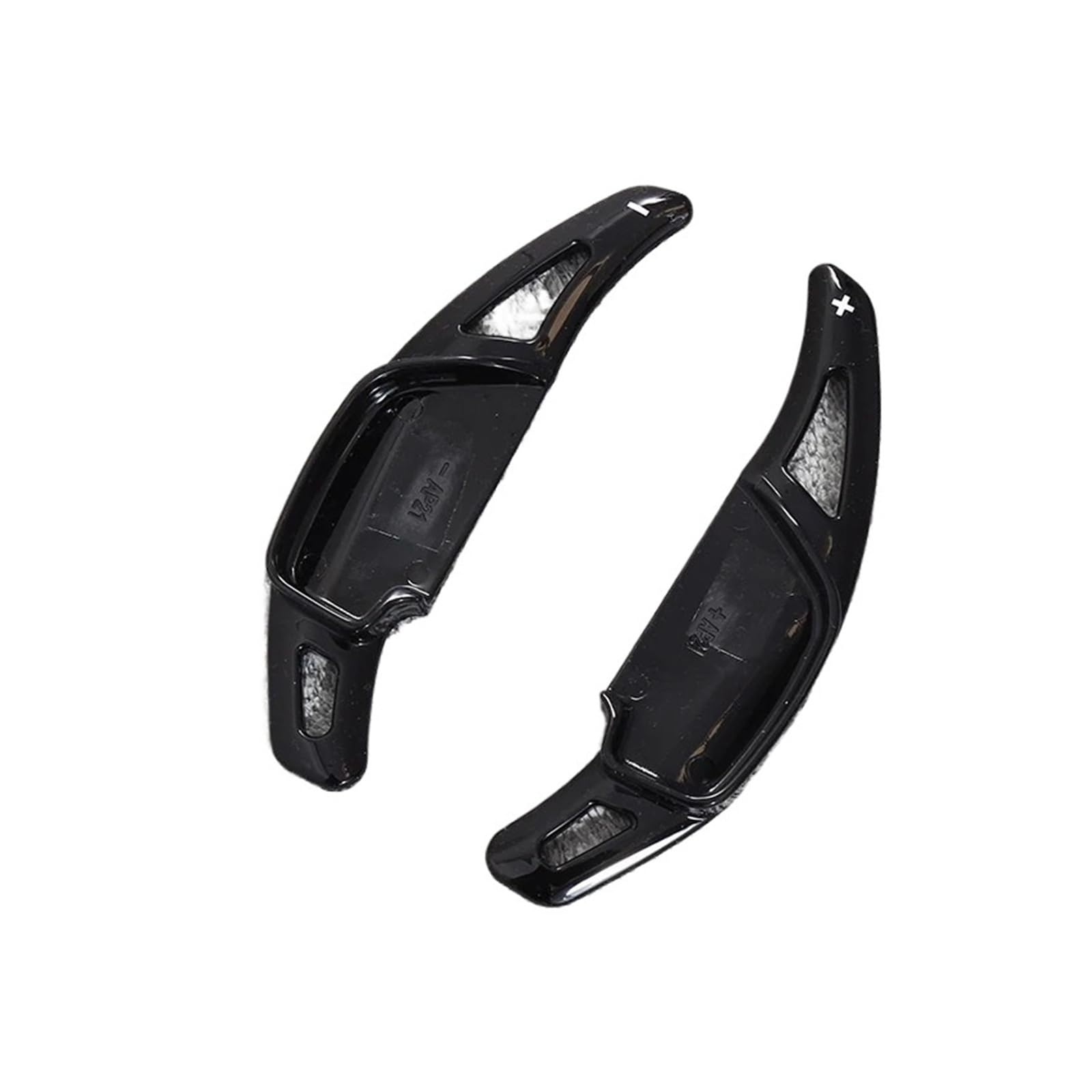 Xxiucj Car Paddle Shifter Extensions for Toyota for Mark X for Levin for Camry for Corolla for Zelas for RAV4 for Nova for Fortuner 2Pcs ABS Paddle Shifter(Black)