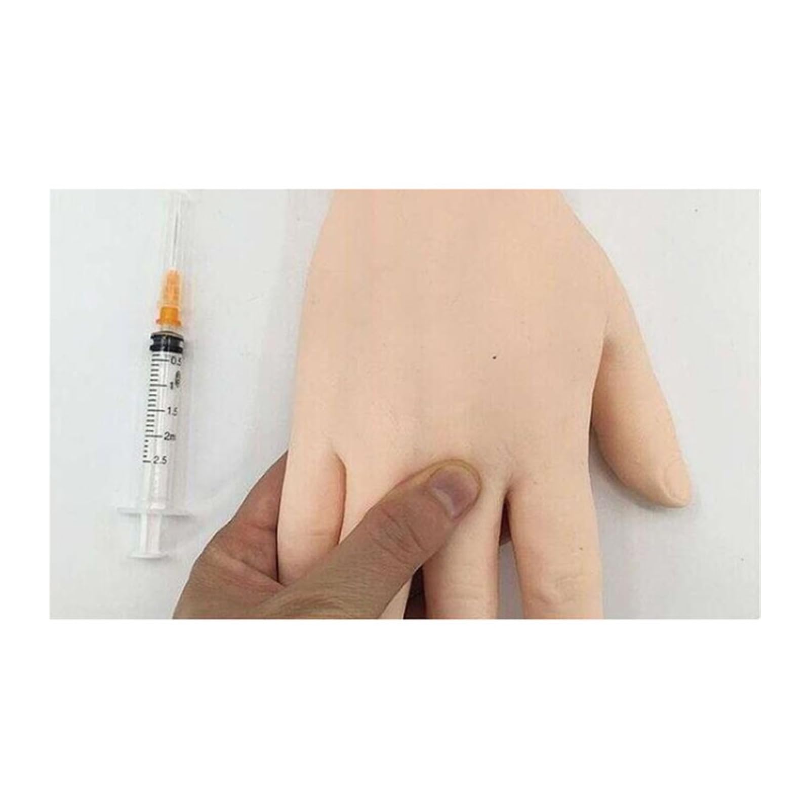 Naturalnej wielkości anatomiczny flebotomia wenipunktura ćwiczenie ramię anatomia ćwiczenia wstrzykiwania medyczny symulator zestaw do szkolenia pielęgniarki Dla początkujących majsterkowiczów(B)