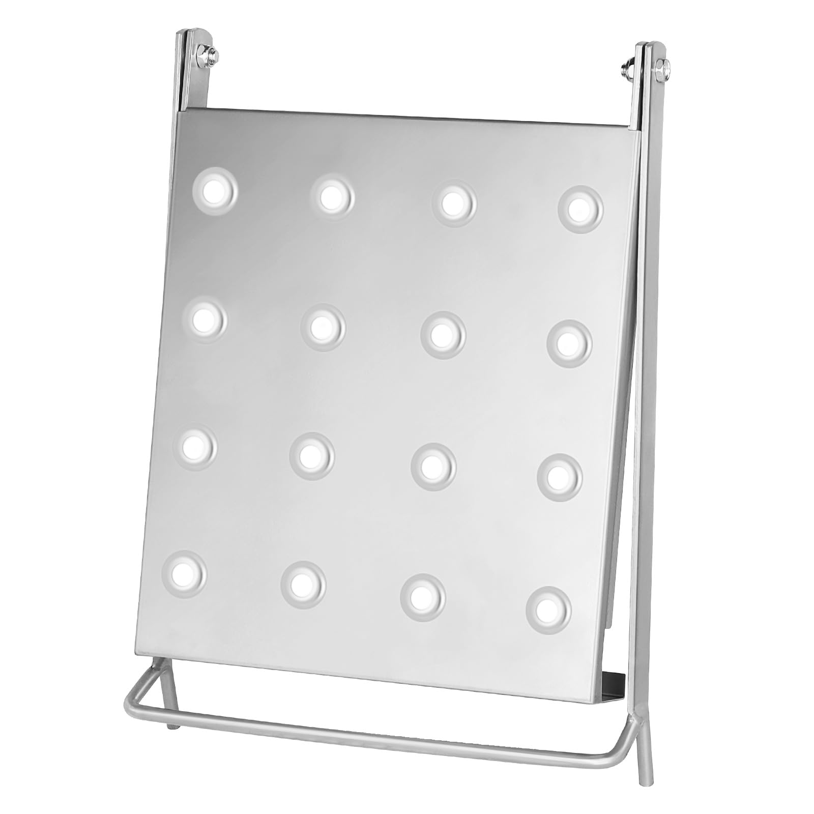 Work Platform, Hanging Step, Stair Platform, Reinforced Platform Ladder, Hanging in Ladders, Ladders, Ladder, Work Platform up to 150 kg, Ladder Hanging Platform (Silver)