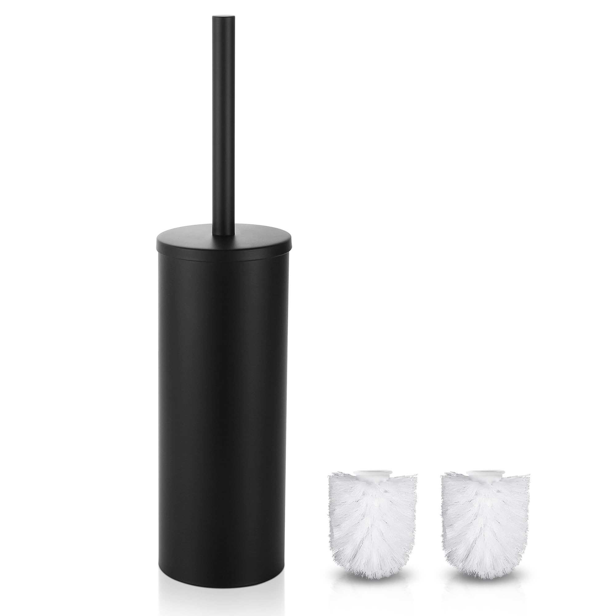 Scopino Da Water In Acciaio Inox Con Supporto - Design Moderno E Igienico (Nero) - Foto 6