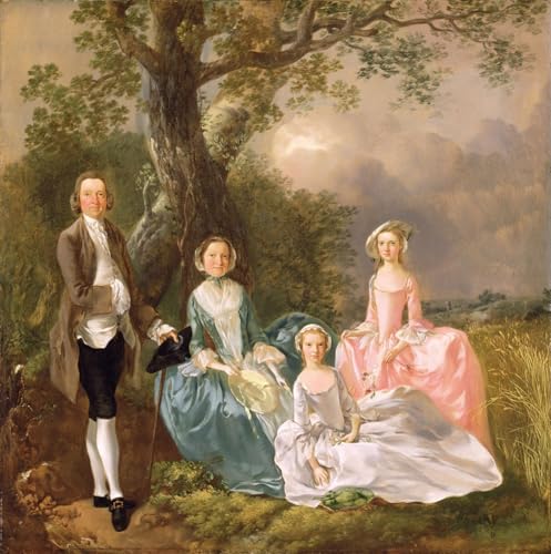 Affiche de Arts Gainsborough 60x90cm M. et Mme Gravenor Toile Salon