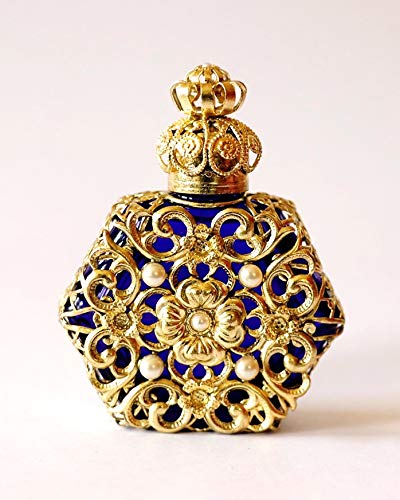 Flacons Parfum de Luxe. Un Savoir Faire Artisanal de Plus de 150 Ans. Huile Essentielle, Parfum. Haute qualité. Magnifique Cadeau Ht 63 mm. Vol 7 ML.