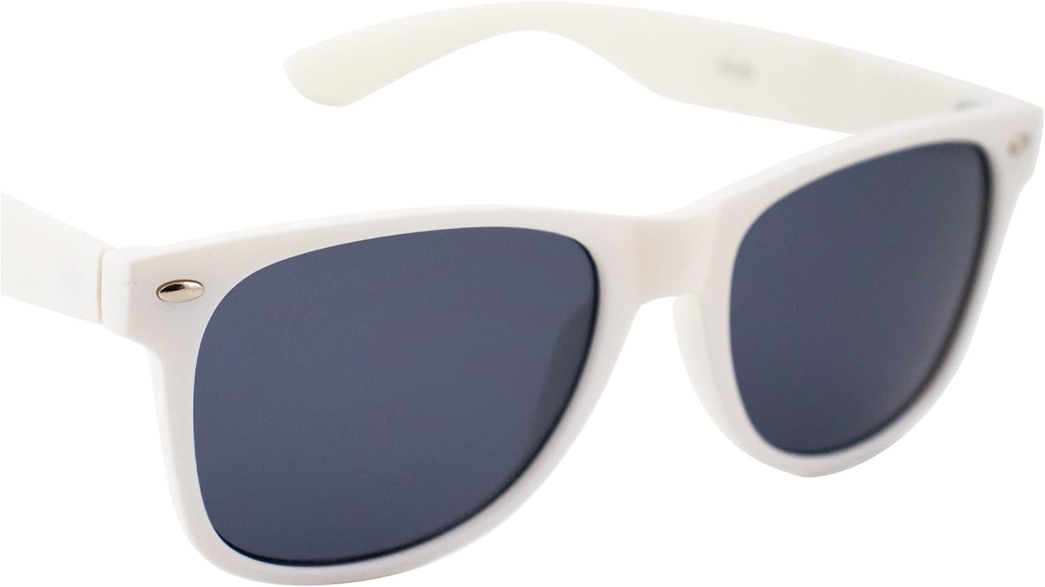 AlterImage Jive Sports Retro Sunglasses for Men or Women 3 Pair Blue Brown White Frames w/Flash Mirror Brown Smoke Lenses Respectively