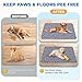 Fostanfly Non-Slip Washable Pee Pads for Dogs, 2 Pack Large 63