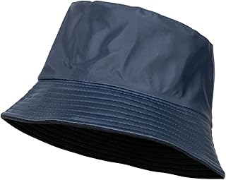 QILZO Gorro de Chuva Impermeável Dobrável Chapéu de Pescador Boné para Homens e Mulheres Boné com Forro Interno Ideal para Caminhadas, Esportes ao Ar Livre