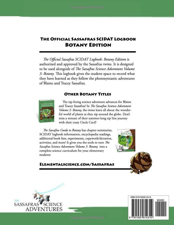 The Official Sassafras SCIDAT Logbook: Botany Edition - Image 2