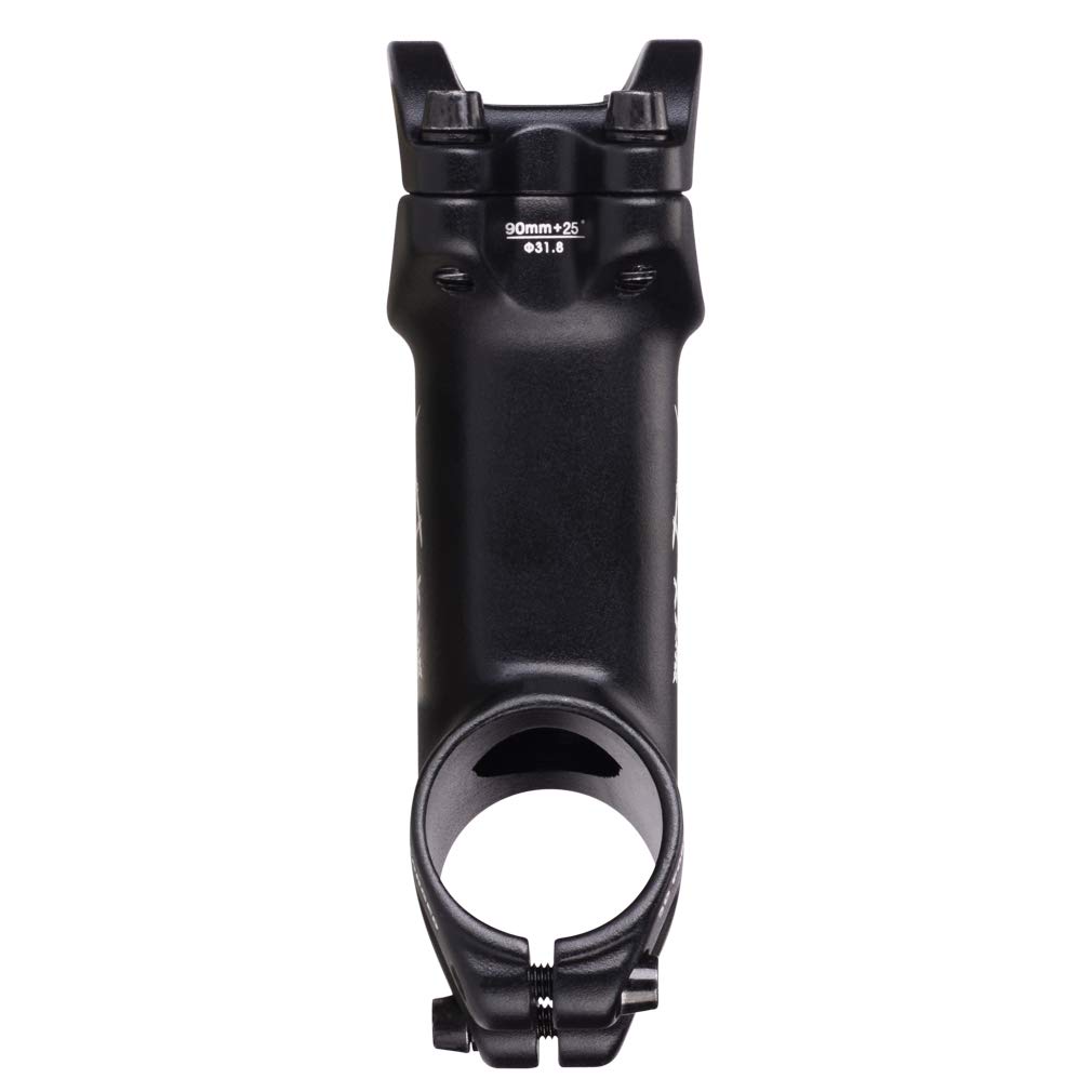 CYSKY Attacco Manubrio 25 Gradi 31,8 60mm/70mm/90mm/110mm Attacco MTB Attacco Manubrio Mountain Bike per Bicicletta, Bici da Strada, MTB, BMX, Ciclismo (90mm)