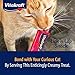 Vitakraft Lick 'n' Lap Lickable Treats for Cats - Tasty & Healthy Low Calorie Treats w/Taurine Squeeze Snacking for Kitties (Chicken, 20 Tubes)
