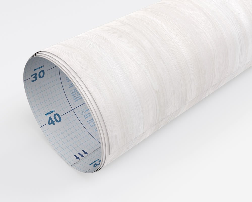 Pellicola Adesiva ARTESIVE WD-035 Rovere Nero Opaco – Larghezza 30 Cm, Venduta Al Metro