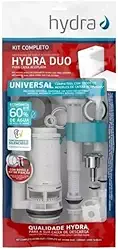 KIT REPARO COMPLETO UNIVERSAL CAIXA ACOPLADA 1100.SI.60.01 ORIGINAL DECA HYDRA 1,6gpf/6,0lpf