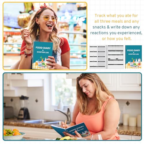 Journal de symptômes et alimentaire pour IBS allergies lot de 2 - 5