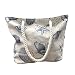 Large Beach Bag with Rope Handles and Inner Zipper Pocket Including an Amazing Bonus Item from Moskus Gear