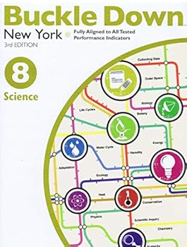 Paperback Buckle Down New York Science Grade 8 3rd Edition Book