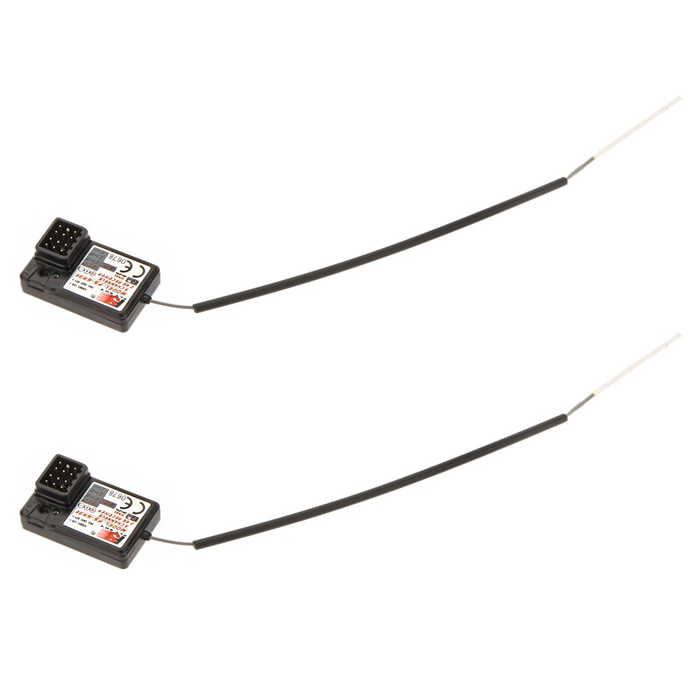 Goolsky Flysky FS-GR3E AFHDS 2.4G 3CH Récepteurs pour FS-GT2 FS-GT2B FS-GT3B FS-GT3C FZ-IT4S RC Car Boat