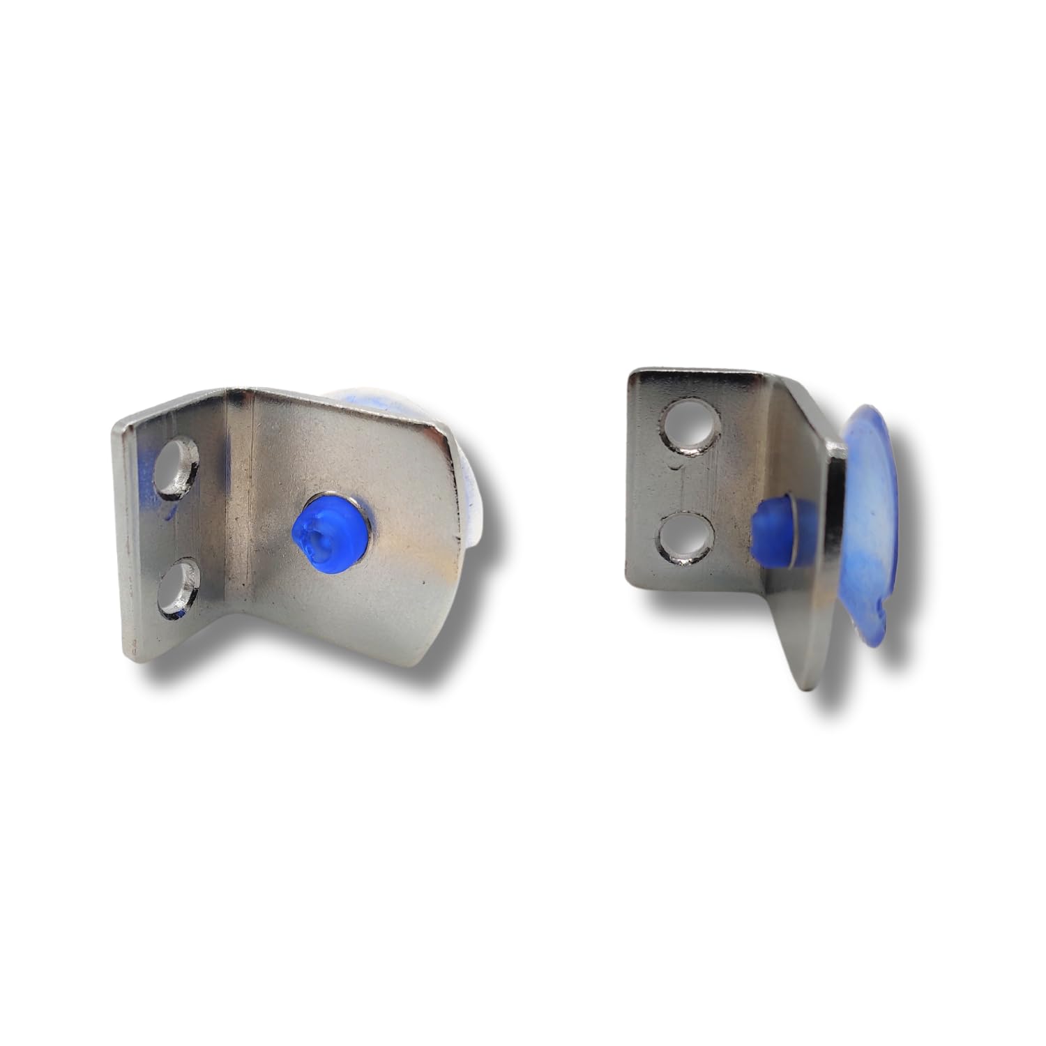 SS Edge Clamp Stainless Steel L Shape Shelf Button Corner Bracket Support Clip Right Angle Glass Panel Shelf Clamp Holder Bracket Support with Suction Cup (Pack of 20)-image-12