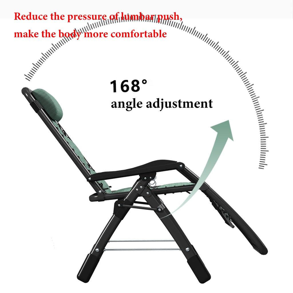 Fauteuil inclinable d'extérieur pliable zéro gravité avec porte-gobelet à angle réglable pour terrasse, plage, camping - Bleu