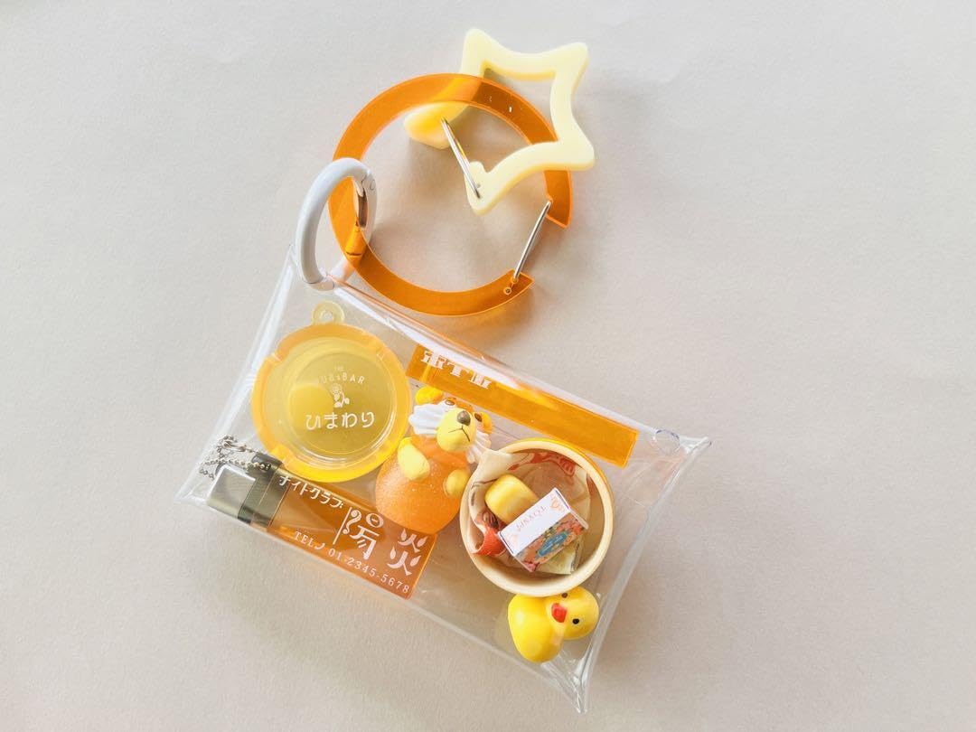 【一点物】物語を詰め込んだガチャ詰めポーチ風アクセサリーセット BANDAI - ガチャ詰めポーチ 赤系の通販 by niko's shop