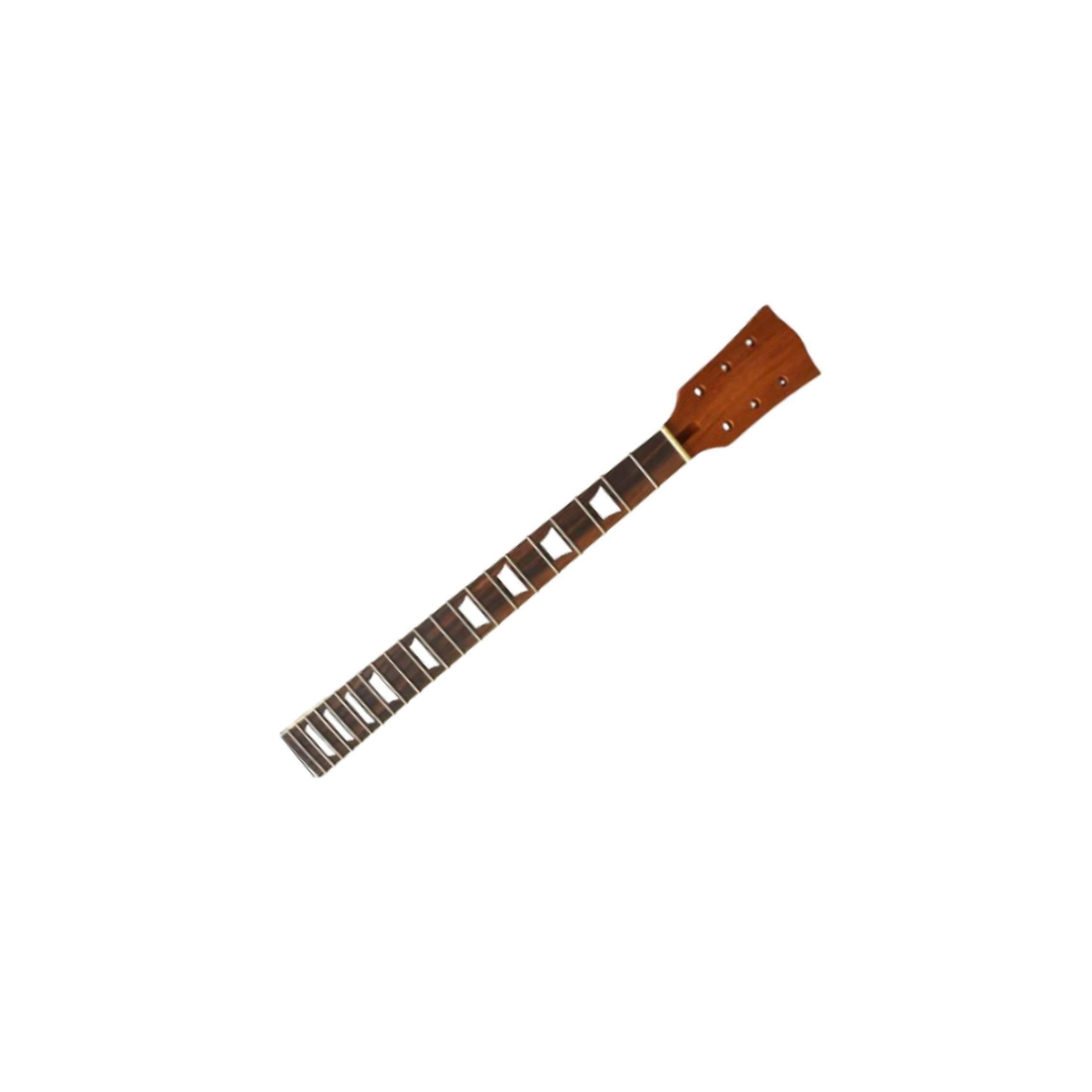 Tastiera in palissandro per chitarra elettrica, manico in legno di ricambio appositamente progettato per chitarra elettrica, 22 tasti, parte legno per