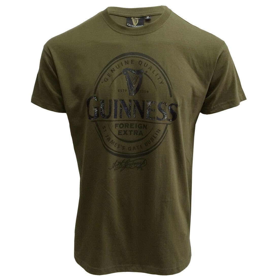 Guinness Khaki Foreign Extra Stout T-Shirt (Small)