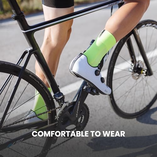 Image of GripGrab Lightweight SL Summer Cycling Socks - 2 Lengths, Road & Gravel | Breathable Coolmax mesh, stretch arch support, short ~3.5 in or tall ~6 in cuff - road, MTB, gravel & indoor biking