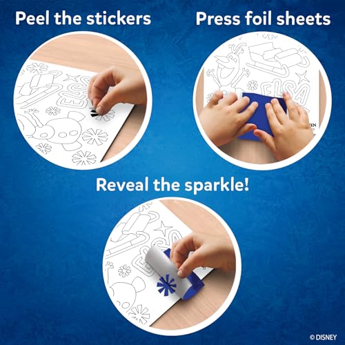 Image of Skillmatics Foil Fun - Disney Frozen, Mess-Free Art for Kids, Craft Kits & Supplies, DIY Creative Activity, Travel Toys, Gifts for Fans of Elsa, Anna, Olaff, Girls, Boys, Ages 4, 5, 6, 7, 8, 9