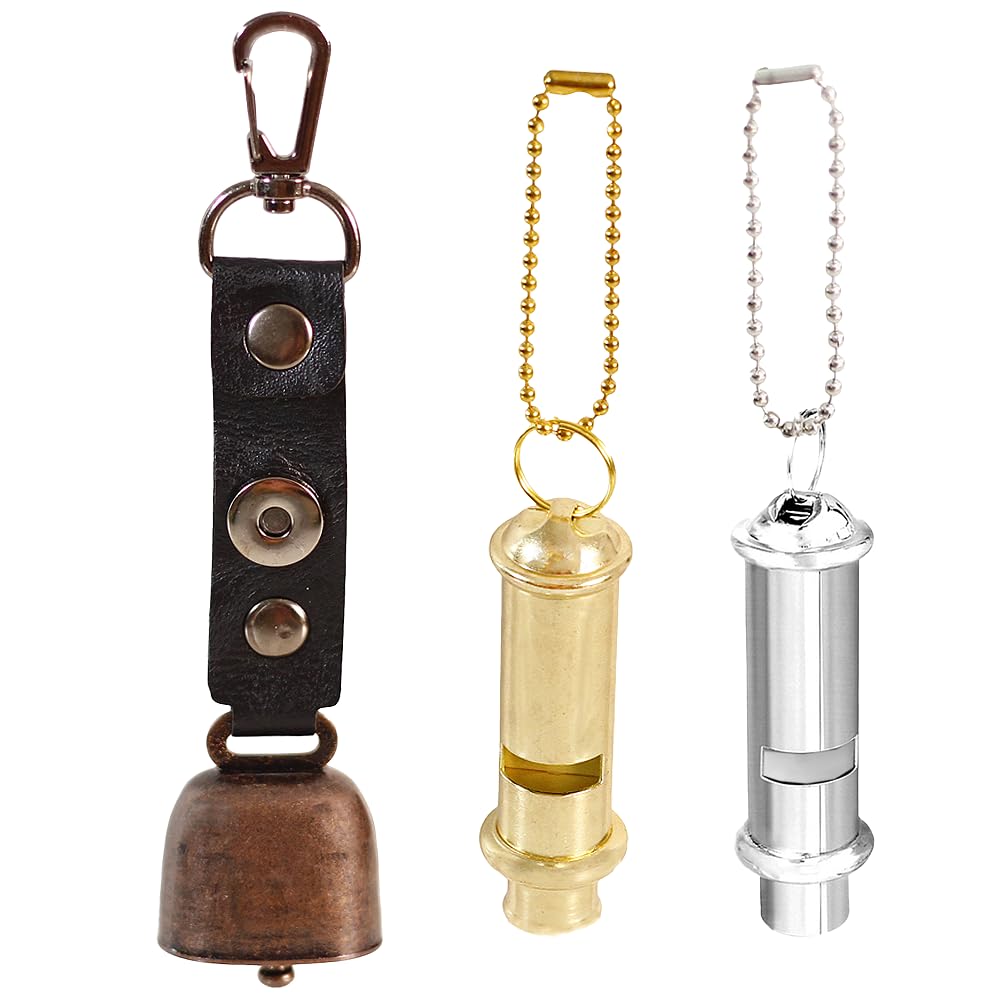 Lanxitown3 Pcs Loud Bear Bells With Magnetic Silencer And