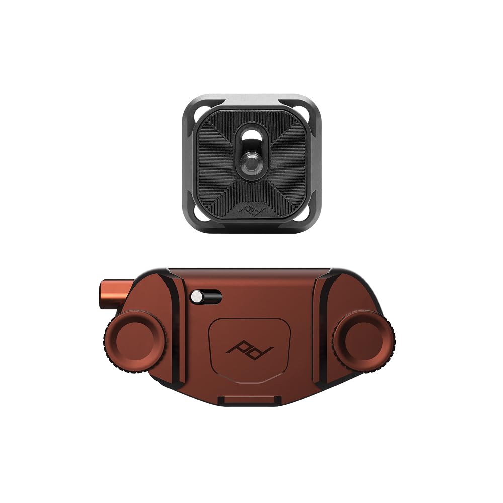 Peak Design Capture Camera Clip V3, Eclipse with Plate, Holds DSLR, Compact and Point and Shoot Bodies, Secure, Stable and Accessible, Attaches to
