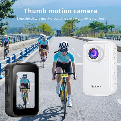 Bloepum Mini Moto Mount Cámara 2K Pantalla HD miniatura 6