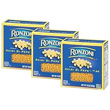 Ronzoni Acini Di Pepe Macaroni NON GMO 16 Oz. Pack Of 3.